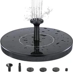 Solar Power Bird Bath Fountain Pump Upgrade 1.4W With Nozzle. Fixed Price $7.60.
