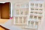 8 Cooper White Standard Decorator 3G Thermoset Wallplate Gfci Gfi Covers 2163W. Fixed Price $13.00.