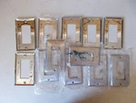 Mulberry 97401 Steel Wall Plates, Lot Of 12 *free Shipping*. Fixed Price $24.99.