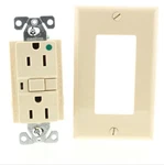 Cooper Ivory Hospital Grade Gfci Outlet Receptacle Nema 5-15R 15A 125V VGFH15V. Fixed Price $18.99.