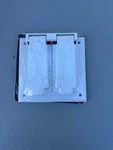 Lot 60 Legrand CA-268 White Outdoor Waterproof Electrical Box Covers Gang. Fixed Price $79.00.