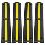 Vevor 3.28 Ft Cable Protector Ramp, 4 Pack Of Channel, 18000 Lbs/axle Capac.... Fixed Price $46.55.