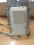 Lutron Diva, DVELV-300P, 1 Pole, Electronic, Low Voltage, Dimmer, Light Almond. Fixed Price $23.00.