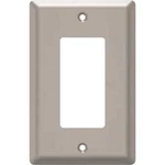 Style Selections Simple Square Decora Wall Plate - Satin Nickel 3159483. Fixed Price $10.99.