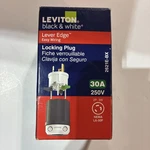 Leviton 2621 E-nc Locking Plugs 30A 250V 2P 3-WIRE Grounding New. Fixed Price $14.99.