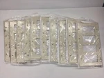 Leviton 80612-I 4 Gang Decora/gfci Device Wallplate 11 Pack Ivory. Fixed Price $19.48.