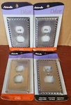 Amerelle Antiquity 1 Gang Duplex Metal Wall Plate Antique Nickel 90DAN (lot Of 4. Fixed Price $24.99.