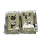 Lot Of 14 Cooper Wiring Devices 5132V 1-GANG Toggle Nylon Standard Wallplates. Fixed Price $10.75.