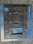 Creative Accents Wall Plate Toggle Rocker Combo - Textured Antique Bronze X1429A. Fixed Price $9.45.