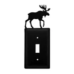 Wrought Iron Single Moose - Switch Cover 8" (made Usa). Fixed Price $27.99.