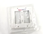 White 2-GANG Wall Plate For Quietcool 3 Speed Control Switch + Timer. Fixed Price $10.99.