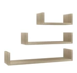 Vidaxl Wall 3 Pcs, Floating Shelves, Display. Fixed Price $39.99.