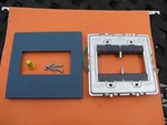 Brand New - Legrand Adorne AWP2GFG4 Soft Touch Felt Green Gang Wall Plate. Fixed Price $15.00.