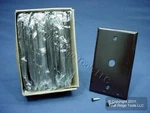 Leviton 85017 Brown 1-GANG Phone .625" Hole Plastic Wallplate Box Mount 10PCS. Fixed Price $18.99.