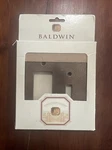 Baldwin Single Toggle Combination Satin Bronze Gfci Combo Light Switch Plate. Fixed Price $9.99.