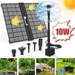 10W Solar Powered Water Fountain Pump With Nozzle,for Ponds,pool And Fish Tank. Fixed Price $36.99.