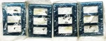 Leviton Stainless Steel 3-GANG Wall Plate 84411-40 Lot Of Nos. Fixed Price $51.45.