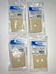 Lot Of 205 Icc Face Plates 1, 2, 3, 4 Ports, Free Shipping***new Price***. Fixed Price $145.22.