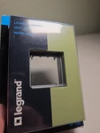 Legrand Adorne Lichen Green Single Gang Wall Plate AWP1G2LG6 (p/n 362910). Fixed Price $12.00.