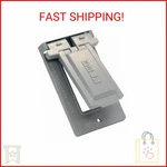 Bell 1-GANG Gray Gfci Weatherproof Electrical Outlet Cover 5103-0, Outdoor. Fixed Price $10.82.