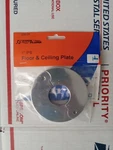 Aqua Plumb 0383R Floor And Ceiling Plate, 1" Inch, Chrome Plated, New TRL3#76. Fixed Price $6.93.