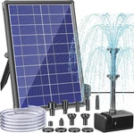 Best Antfraer 8W Solar Water Pump With Dry-run Protection, Bird Bath Fountain. Fixed Price $40.85.