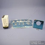 10 Leviton Stainless 2.15" Receptacle Wallplates Welder Dryer Range Oven 84022. Fixed Price $20.89.