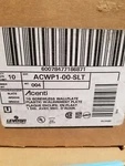 Leviton ACWP1-00-SLT Screwless Wallplate, Slate, 1-GANG, Qty 10. Fixed Price $30.00.