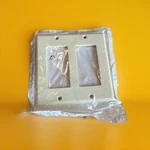 Leviton 010-80409-A 2-GANG Decora/gfci Wall Plate Cover Almond 6 Units. Fixed Price $19.92.