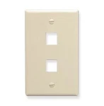 Icc IC107F02-AL Faceplate Port Gang ALMOND-2PACK. Fixed Price $21.38.