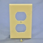 12 Cooper Ivory Unbreakable Thermoplastic Nylon Receptacle Wallplate COVERS5132V. Fixed Price $15.00.
