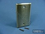 Leviton 1-GANG Magnetic Type 430 Stainless Steel Blank Cover Wallplate 84014. Fixed Price $8.07.