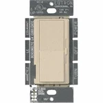 Lutron Dvscfsq-f-st Diva 1.5 3-WAY/SINGLE Pole 3-SPEED Fan Control, Stone. Fixed Price $24.99.