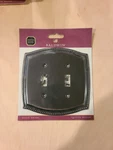 Baldwin Brass Rope Double Switchplate 4790-112 Venetian Bronze. Fixed Price $14.99.