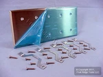 Leviton 5-GANG Non-mag Stainless Steel Blank Wallplate Cover Strap Mount S54-N. Fixed Price $37.99.
