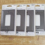 Lot Of 4 Brand New Allen + Roth 3.25"X5IN Single Decorator Plates. Fixed Price $22.00.