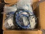 Large Lot Of Liberty CAT6 CAT5E Cables, Ports, Metal Gang Blank Wallplates. Fixed Price $560.00.