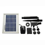 Asc 1.6 Watts Solar Water Pump Battery/timer Kit With Led Lights Garden Pond. Fixed Price $69.99.