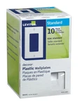 Leviton 80401-WMP Decora White 1-GANG Rectangle Gfci/rocker Wall Plate. Fixed Price $9.99.