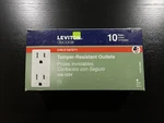 Leviton Decora 15 Amp 125V Tr Duplex Outlet/receptacle White 10-PACK. Fixed Price $28.00.