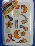 Celestial Stars Sticker Wall Switch Cover -- New Package Free Shipping. Fixed Price $6.50.
