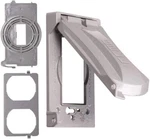 Hubbell MX1050S Weatherproof Flip Cover Single Gang Outdoor Ul Gray. Fixed Price $8.24.