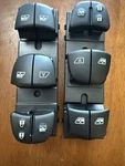 Set 2 Dasbecan Master Power Window Switch Driver Side With Blue Light For Nissan. Fixed Price $27.00.