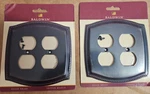 Lot Of 2 Baldwin Brass Double Duplex Switch Plates-venetian Bronze 4794 11-NEW. Fixed Price $20.00.
