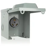 Bebobly Amp Rv Power Outlet Box, 125 Volt Nema TT-30R Receptacle, Lockable.... Fixed Price $36.37.
