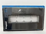 4-GANG Wall Plate Bronze New Legrand. Fixed Price $29.95.