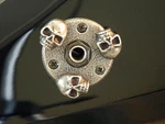 Skull Jack Cover Fits Washburn Ml Dimebag Darrell Guitar Solid Metal Plate !. Fixed Price $16.95.