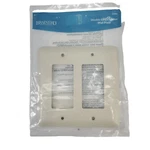 Brainerd Stamped Steel Double Gfci/rocker Wall Plate & Screws Cream #64081 New. Fixed Price $5.95.