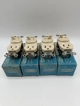 Leviton 5219-I Single Pole Switch Grounding Outlet Ivory 15A 120/277V Lot Of 4. Fixed Price $29.60.
