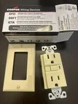 Cooper Ivory Heavy Duty Grade Gfci Gfi Receptacle Outlet Nema 5-15R 15A VGF15V. Fixed Price $13.00.